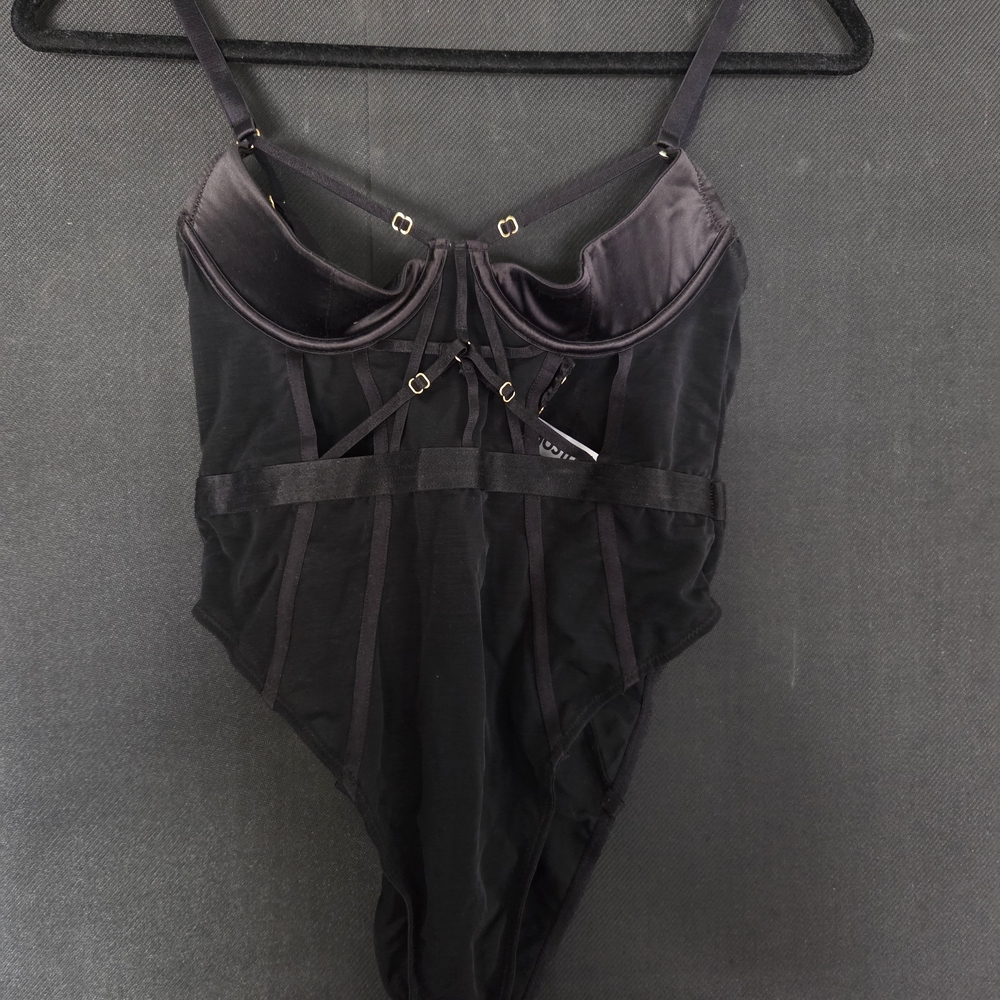 Black Strappy Bodysuit
